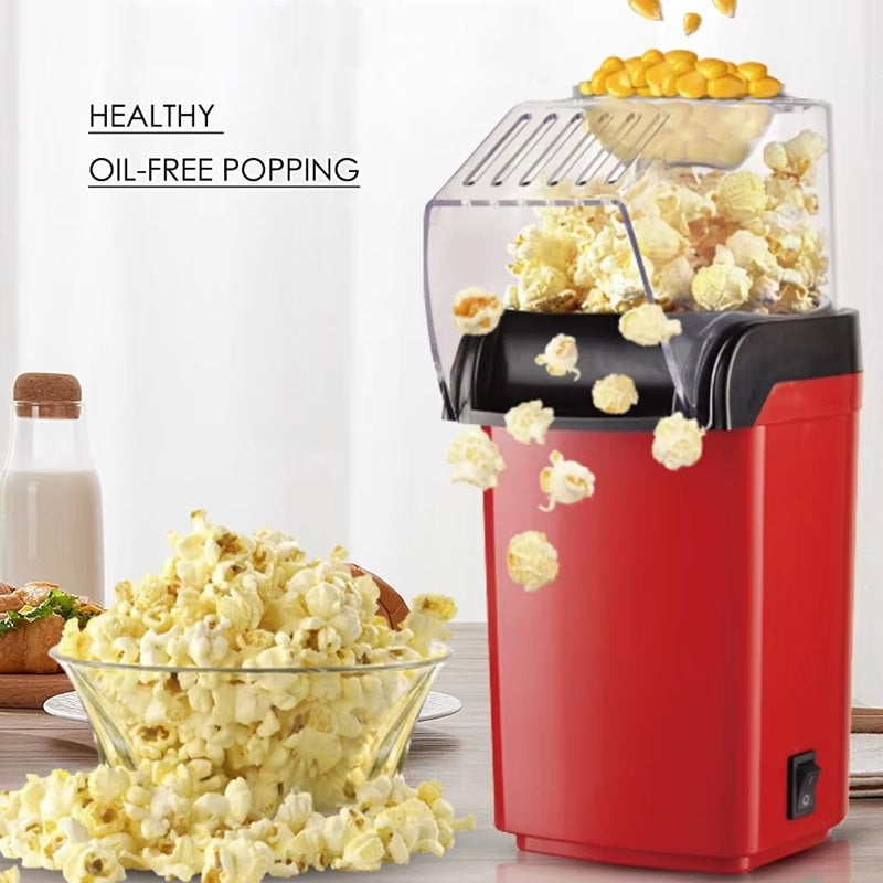 Contemporary Popcorn Maker With Slide-Out Chute