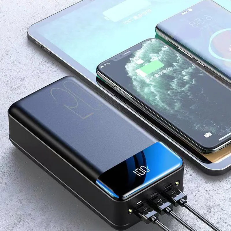 Power Bank With LED Display and USB Ports