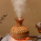 Aromatherapy Diffuser with Wood Pattern & Ambient Light