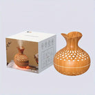 Aromatherapy Diffuser with Wood Pattern & Ambient Light