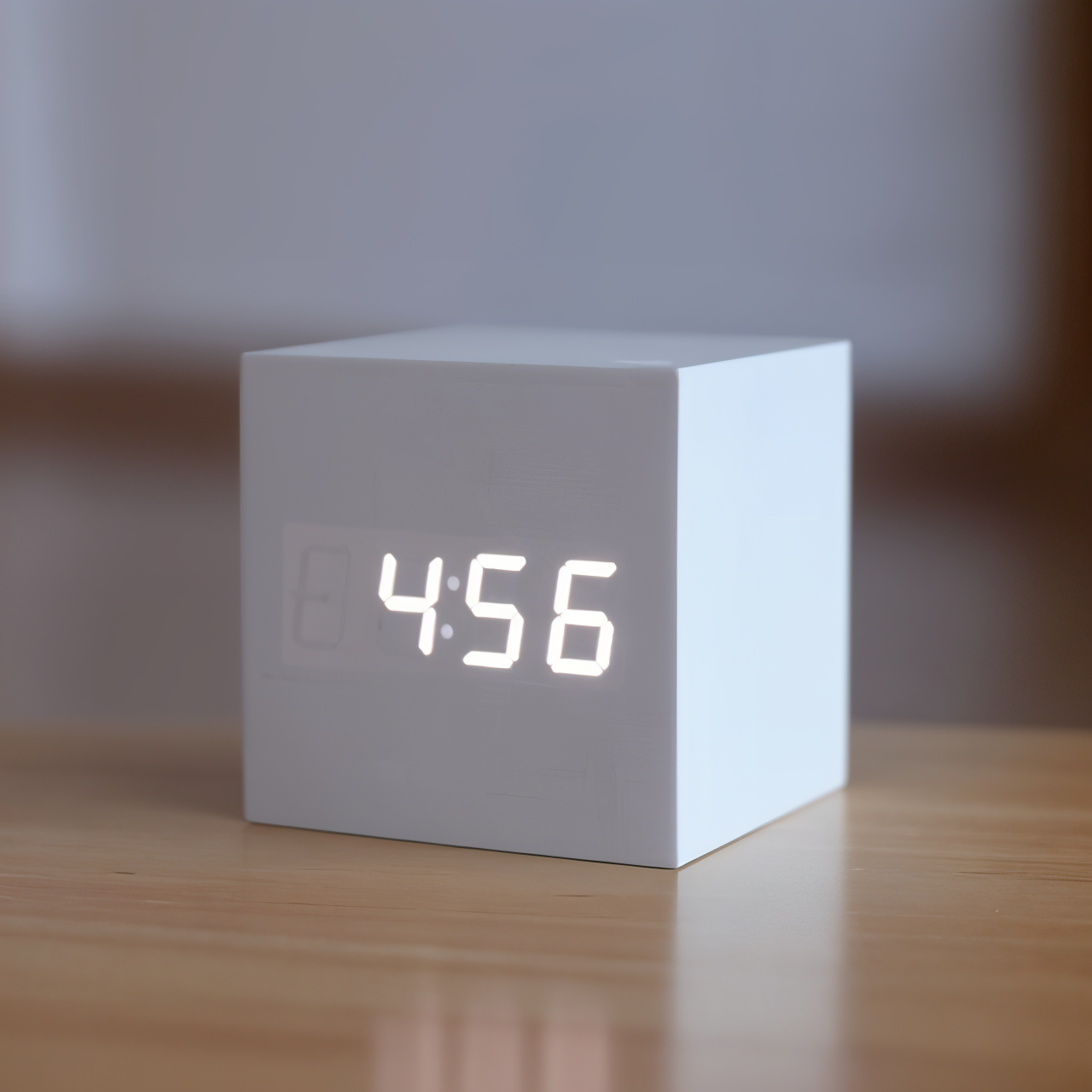Minimalist Wooden LED Digital Alarm Clock