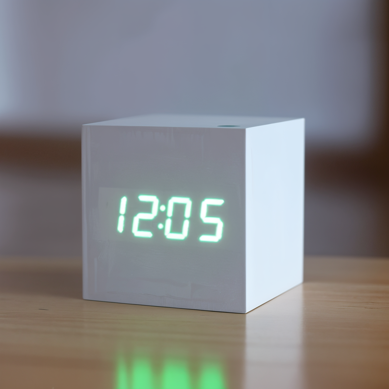 Minimalist Wooden LED Digital Alarm Clock