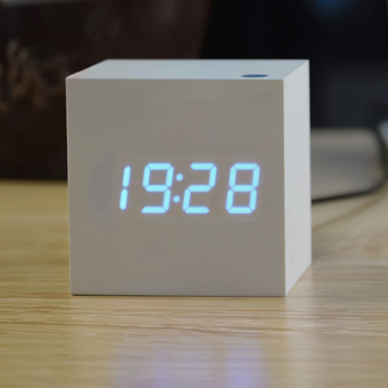 Minimalist Wooden LED Digital Alarm Clock