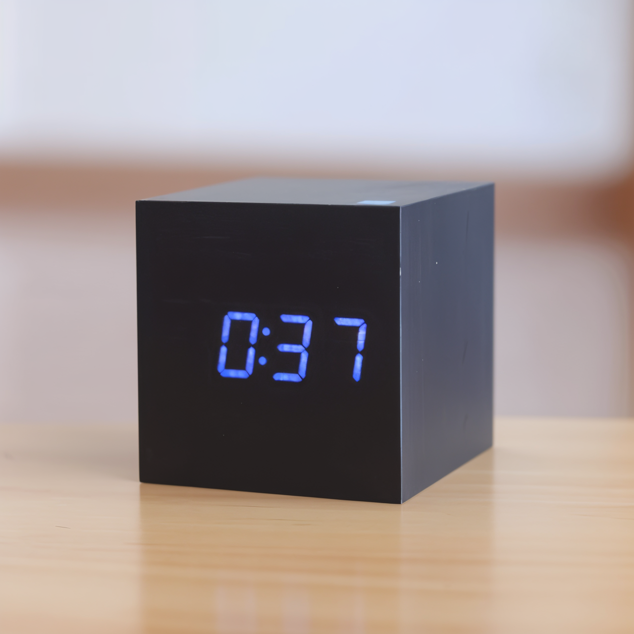 Minimalist Wooden LED Digital Alarm Clock