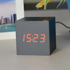 Minimalist Wooden LED Digital Alarm Clock