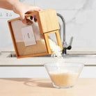 Minimalist Bamboo Wood Storage Container with Sliding Lid