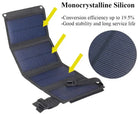 Foldable Solar Phone Charger with Lightweight Design