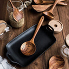 Teak Wooden Utensil Set With Ergonomic Handles
