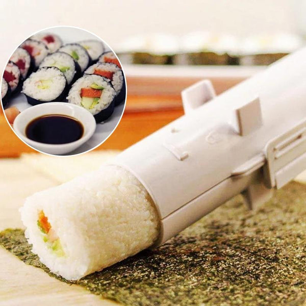 Contemporary Plastic Sushi Maker With Easy Plunger