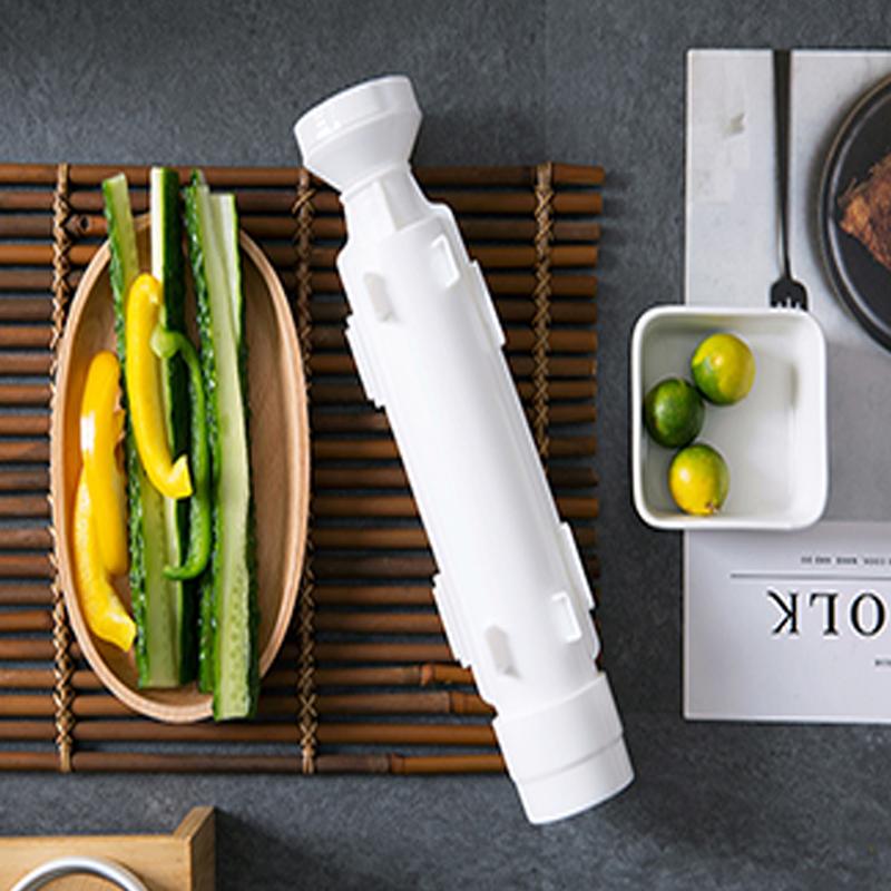 Contemporary Plastic Sushi Maker With Easy Plunger