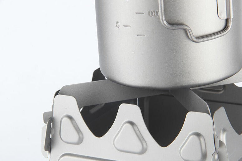 Portable Stainless Steel Firewood Stove with Foldable Design