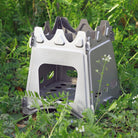 Portable Stainless Steel Firewood Stove with Foldable Design