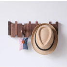 Minimalist Wooden Piano-Inspired Coat Rack