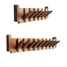 Minimalist Wooden Piano-Inspired Coat Rack